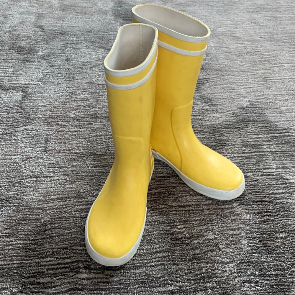 Aigle big kids rain boots